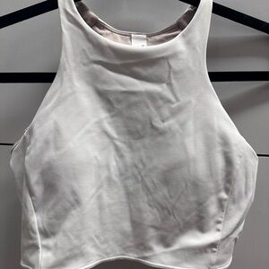 Lululemon Strong Lines, White Bra, Size 8